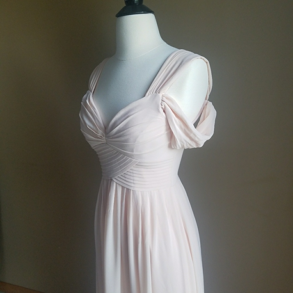 MAKE ME MOVE BLUSH PINK MAXI DRESS